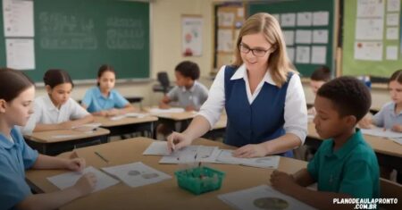 6 modelos de plano de aula pronto de biologia do fundamental