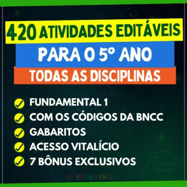 Atividades - 5º Ano Fundamental - Bncc 2025