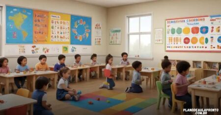 Plano de aula pronto para maternal 3: prático e divertido