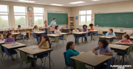 Plano de aula pronto para autismo leve: facilitando o ensino inclusivo