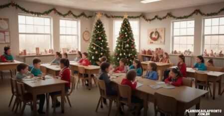 Plano de aula pronto sobre natal: ideias para manter a turma animada