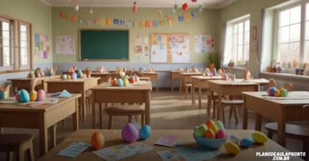 Plano de aula pronto sobre páscoa: atividades criativas para suas turmas