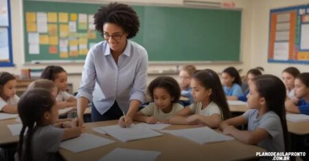 plano de aula pronto com produção textual para facilitar seu dia a dia
