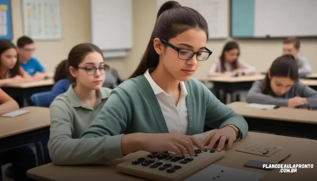 plano de aula pronto para alunos com deficiência visual: como criar materiais eficazes 1 Plano De Aula Pronto Para Alunos Com Deficiência Visual: Como Criar Materiais Eficazes