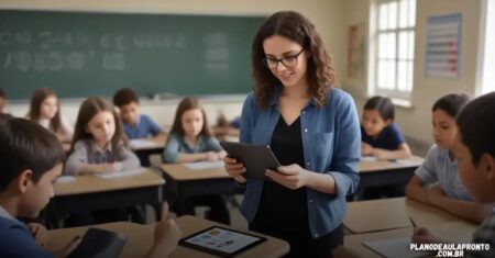 Plano de aula pronto com recursos tecnológicos para facilitar seu dia a dia