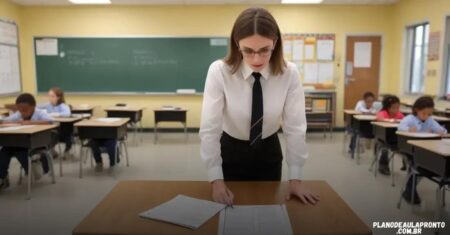 avaliação de plano de aula pronto: como otimizar seu tempo