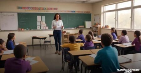 Modelo plano de aula pronto: a solução para o seu planejamento