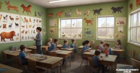 Plano de aula pronto sobre animais: facilite seu ensino com criatividade