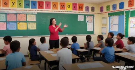 Plano de aula pronto sobre as vogais para facilitar seu ensino