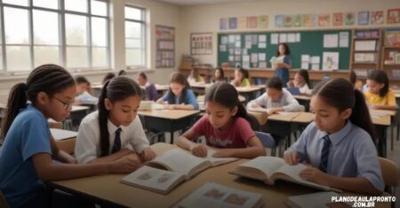 Plano de aula pronto sobre leitura e interpretação para engajar alunos