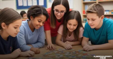 plano de aula pronto sobre quebra cabeça: otimize seu ensino agora