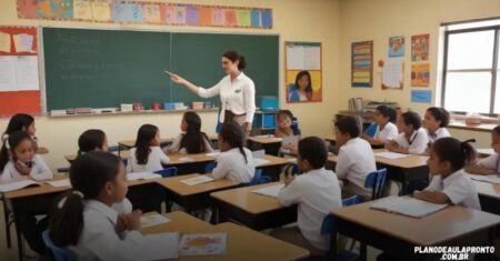 Plano de aula semanal pronto para o ensino fundamental 1 que simplifica o seu dia