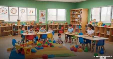 Plano de aula semanal pronto para maternal 2: transforme suas aulas com facilidade