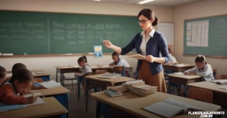 Plano de aula simples pronto: a solução perfeita para professores ocupados