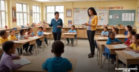Modelo pronto de plano de aula para educação infantil: otimize seu tempo hoje