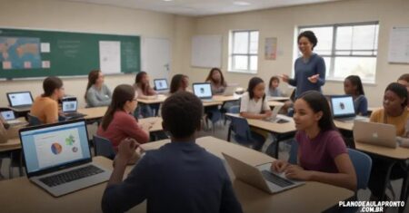 plano de aula ensino híbrido língua portuguesa pronto e prático