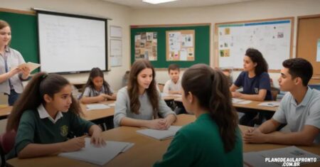 Plano de aula pronto interdisciplinar português e artes que engaja