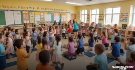 Plano de aula pronto com músicas infantis para engajar seus alunos