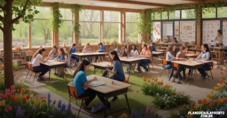 Plano de aula pronto para primavera: atividades que encantam alunos
