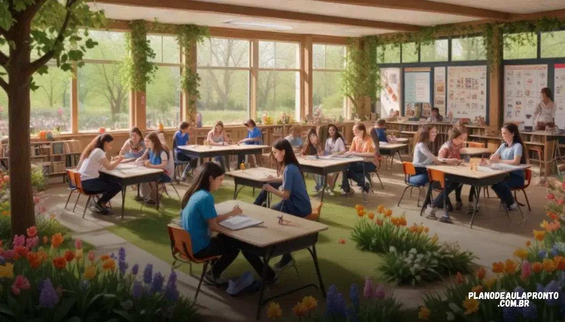 Plano de aula pronto para primavera: atividades que encantam alunos