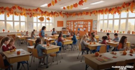 Plano de aula pronto para outono: transforme suas aulas com praticidade