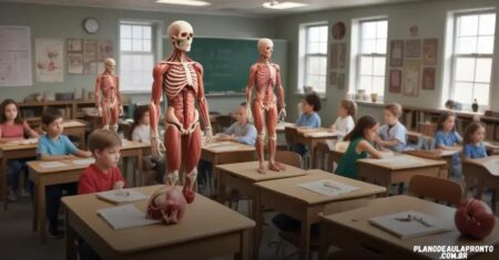 plano de aula pronto sobre corpo humano: otimize seu tempo e ensine com qualidade