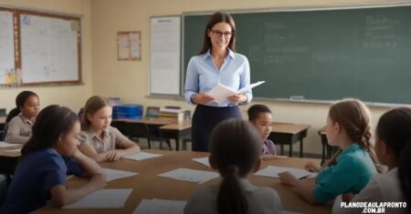 plano de aula pronto com rotina diária: otimize seu tempo já!