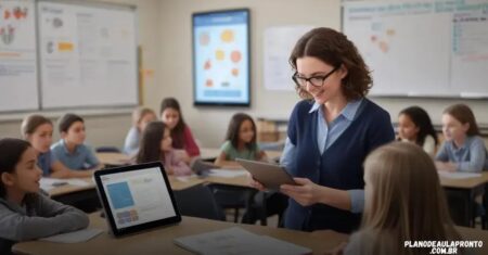 Plano de aula pronto ensino médio: como facilitar seu planejamento