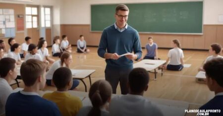 Plano de aula pronto ensino médio para otimizar suas aulas de educação física