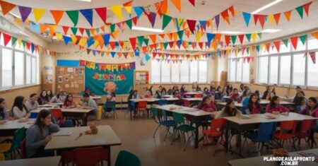 Plano de aula pronto festa junina: dinamizando a celebração escolar