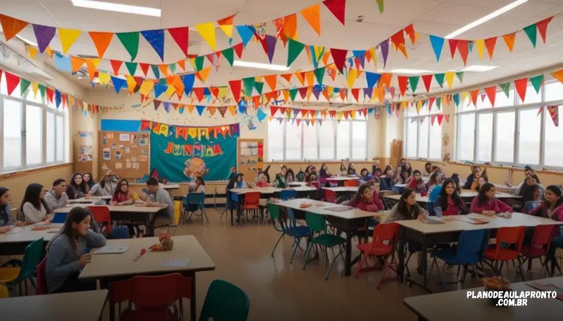 Plano de aula pronto festa junina: dinamizando a celebração escolar 1 Plano De Aula Pronto Festa Junina: Dinamizando A Celebração Escolar