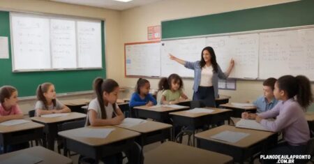 Plano de aula pronto matemática ensino fundamental: otimize seu tempo