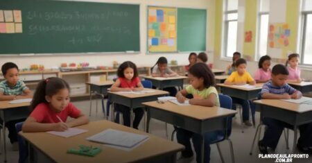 Plano de aula pronto de matemática ensino fundamental 1 que facilita o dia a dia