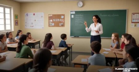 Plano de aula pronto de portugues ensino fundamental 2 para otimizar seu tempo