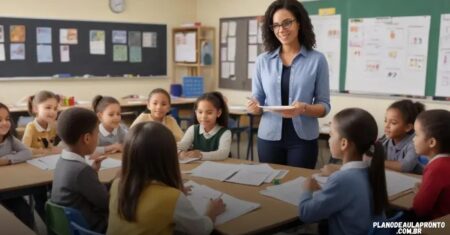Plano de aula pronto séries iniciais: como otimizar sua rotina docente