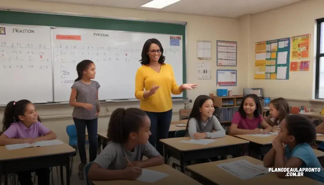 Plano de aula pronto sobre frações: simplifique seu planejamento 1 Plano De Aula Pronto Sobre Frações: Simplifique Seu Planejamento