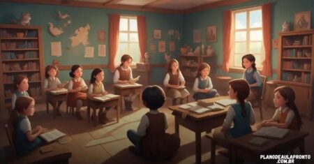 Plano de aula pronto sobre lendas do folclore: ensine com criatividade