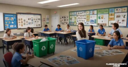 Plano de aula pronto sobre reciclagem: as melhores práticas para ensinar