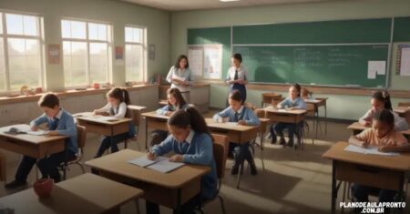 plano de aula pronto: otimização do tempo do professor na sala de aula
