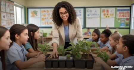 Plano de aula pronto sobre sustentabilidade que encanta os alunos