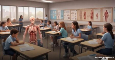 Plano de aula pronto sobre corpo humano: facilite seu ensino agora