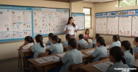 Plano de aula pronto sobre dengue e prevenção para professores