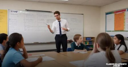 Plano de aula pronto sobre divisão que facilita o ensino