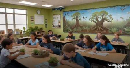 Plano de aula pronto sobre ecossistemas: descubra como aplicar na sua sala