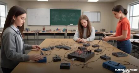 Plano de aula pronto sobre eletromagnetismo para otimizar seu ensino