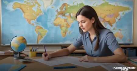 Plano de aula pronto geografia: otimize seu tempo e ensine mais