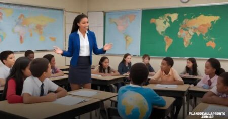 Plano de aula pronto geografia 6 ano: otimize seu tempo agora