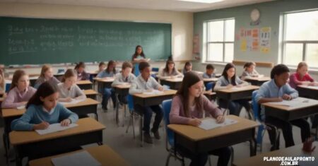 Plano de aula pronto de matemática para o ensino fundamental 2