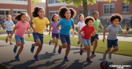 Plano de aula pronto de educação física para ensino fundamental 2