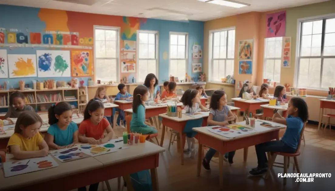 Plano de aula pronto educação infantil com arte: desperte a criatividade 1 Plano De Aula Pronto Educação Infantil Com Arte: Desperte A Criatividade